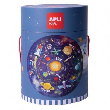 Παιδικό Puzzle 48τμχ Circular Solar System Apli Kids 18200