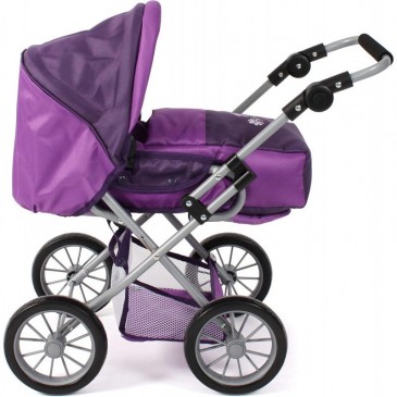 Καρότσι Κούκλας Combi Leni Plum Purple Βayer Chic 56025