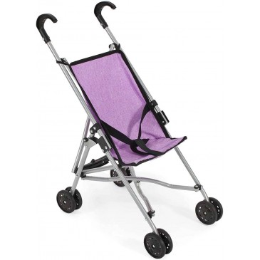 Mini Καρότσι Κούκλας Buggy Μωβ Bayer Chic 60069