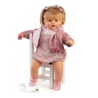 Κούκλα Baby Dulzona με Ήχο 62cm Berbesa 8071