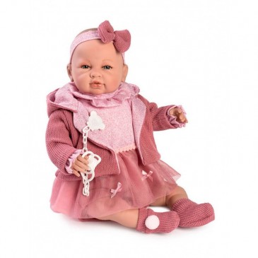 Κούκλα Μωρό με Ήχο Sara 50cm Berbesa 5214