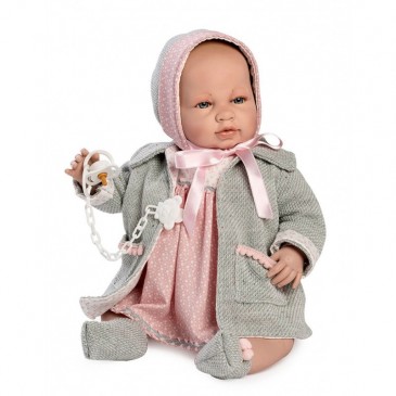 Κούκλα Μωρό με Ήχο Sara 50cm Berbesa 5218