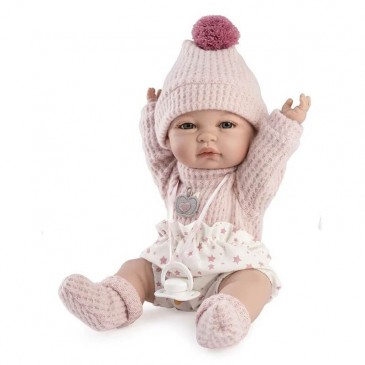 Κούκλα Μωρό Βινυλίου Coral 34cm Berbesa 3220