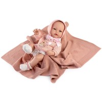 Κούκλα Μωρό Βινυλίου Martina με Κουβερτάκι 42cm Berbesa 5500