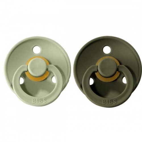 Πιπίλες Καουτσούκ Σετ 2τμχ Sage-Hunter Green 0-6m Bibs 110212 Πιπίλες Καουτσούκ Σετ 2τμχ Sage-Hunter Green 0-6m Bibs 110212