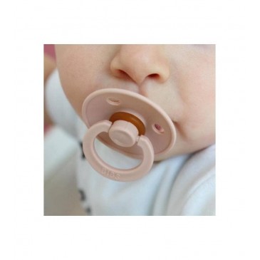 Πιπίλες Καουτσούκ Σετ 2τμχ Woodchuck-Blush 0-6m Bibs 110215