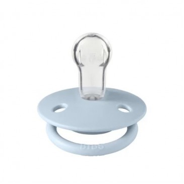 Πιπίλες Σιλικόνης De Lux Onesize 0-3Y Iron-Baby Blue Bibs 150212