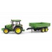 Bruder Τρακτέρ John Deere 5115 M με καρότσα