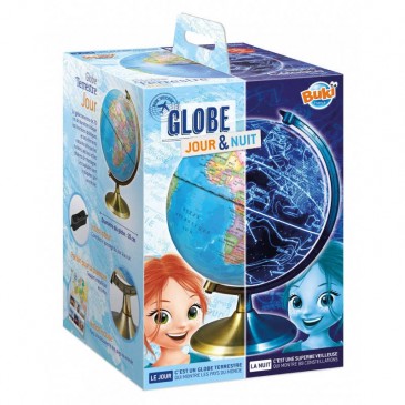 Υδρόγειος Σφαίρα με Led Μέρα και Νύχτα Buki 7345