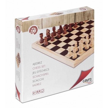 Ξύλινη σκακιέρα Cayro 633