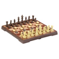 Μαγνητικό Σκάκι και Ντάμα 32x32cm Cayro 455