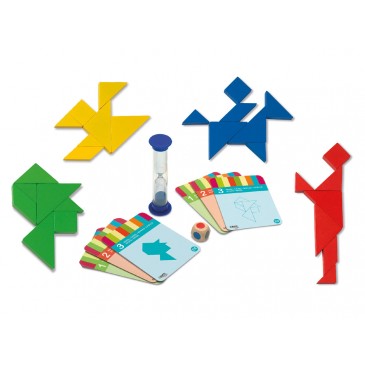 Ξύλινο Tangram 4 Cayro 851