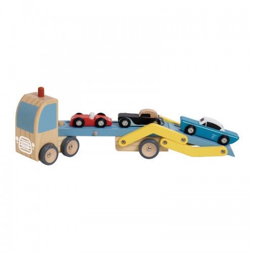 Ξύλινη Νταλίκα Μεταφοράς Αυτοκινήτων Classic World CL50616