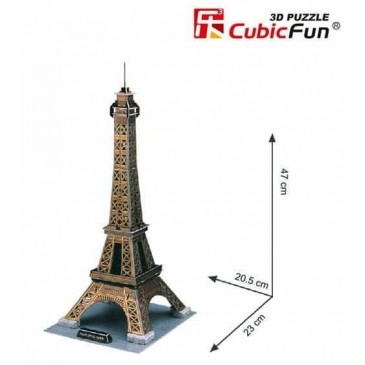 Πύργος του Eiffel 3D Puzzle Cubic Fun CF0044
