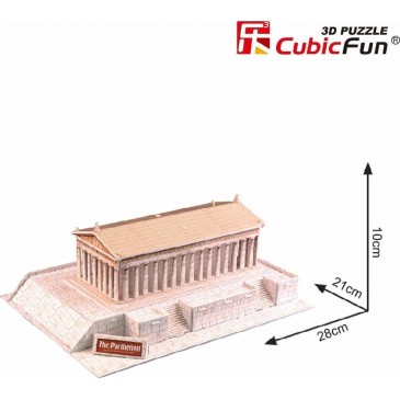 Ο Παρθενώνας 3D Puzzle Cubic Fun CF0076