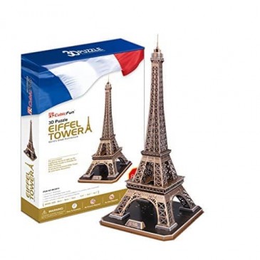 Πύργος του Eiffel 3D Puzzle Cubic Fun CF0044