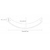 Ξύλινη Σανίδα Ισορροπίας Major Arc Beech Curve Lab P-00051