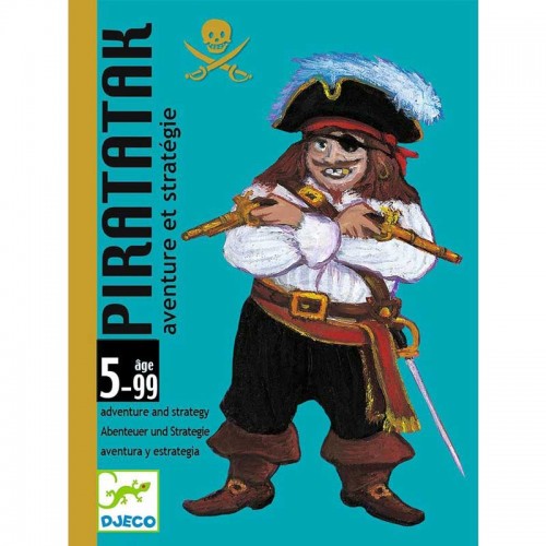 Επιτραπέζιο με κάρτες Πειρατικό καράβι Piratatak Djeco 05113