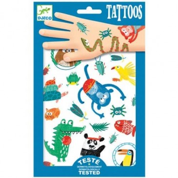 Παιδικά Τατουάζ Μουσούδες Djeco 09576