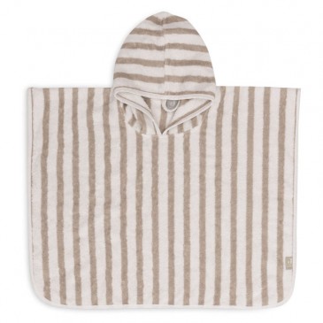 Παιδικό Poncho 1-4 ετών Stripe Terry - Olive Green Jollein  533-550-67058