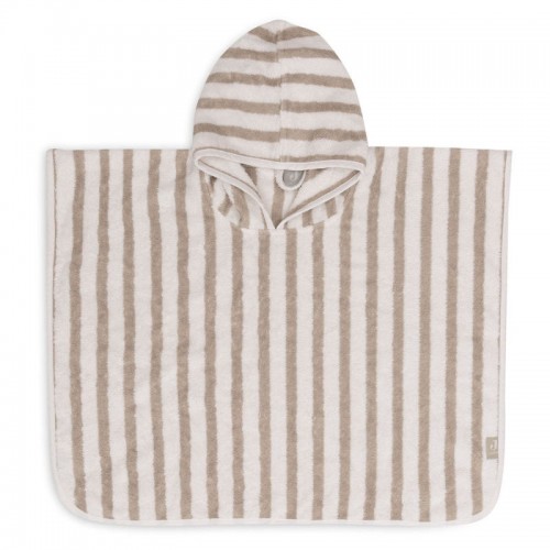 Παιδικό Poncho 1-4 ετών Stripe Terry - Olive Green Jollein  533-550-67058