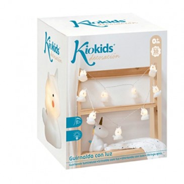 Διακοσμητική Γιρλάντα με 10τμχ Φωτάκια Unicorn Kiokids 2796