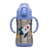 Παγούρι Θερμός με Λαβές Space Rocket 280ml Kiokids 5053