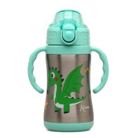 Παγούρι Θερμός με Λαβές Dragon 280ml Kiokids 5054