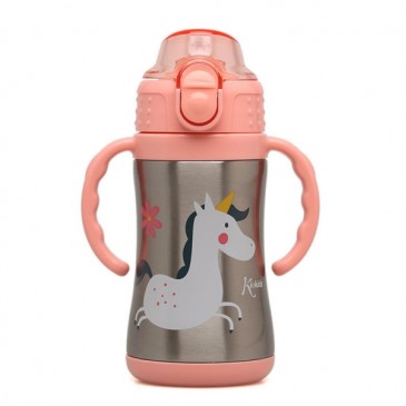 Παγούρι Θερμός με Λαβές My Little Unicorn 280ml Kiokids 5052