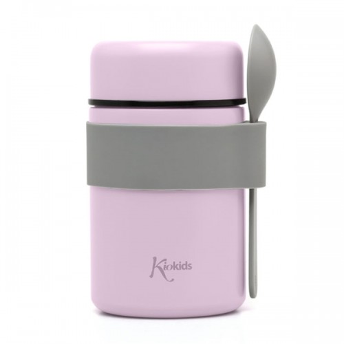 Βρεφικό Θερμός Φαγητού με Κουταλάκι 500ml Lilac Kiokids 5373