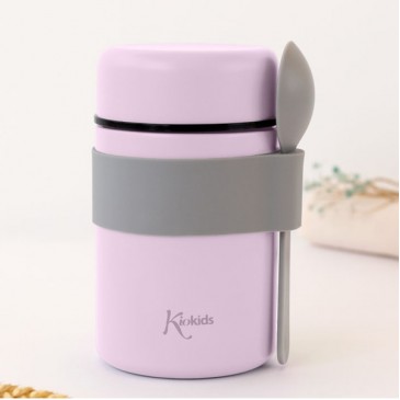 Βρεφικό Θερμός Φαγητού με Κουταλάκι 500ml Lilac Kiokids 5373