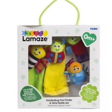 Καλτσάκια-περικάρπια κουδουνίστρες Lamaze LC27634