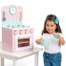 Παιδικός Μικρός Ξύλινος Φούρνος με Αξεσουάρ Ροζ Le Toy Van TV303