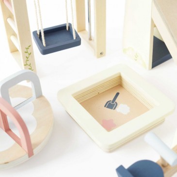 Ξύλινο Σετ Παιδική Χαρά για Κουκλόσπιτα Le Toy Van ME062