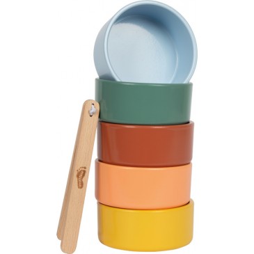 Εκπαιδευτικό παιχνίδι ταξινόμησης Montessori με λαβίδες Small Foot 12814