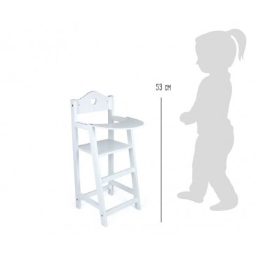 Ξύλινο καρεκλάκι κούκλας 2857 Legler