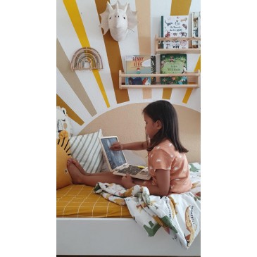 Ξύλινος Μαγνητικός Μαυροπίνακας Laptop Small Foot 11193