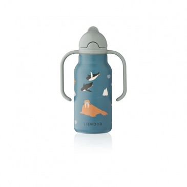 Παγούρι Θερμός με λαβές 250ml Arctic Sea-Ocean view Liewood LW19618-2501