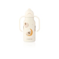 Παγούρι Θερμός με λαβές 250ml Elephant Creme Liewood LW19618-2506