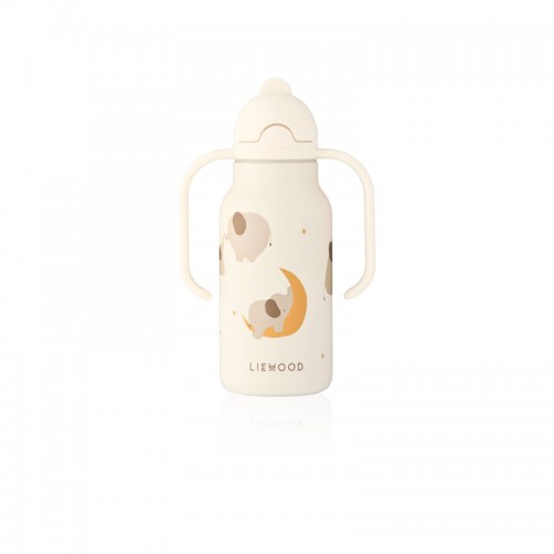 Παγούρι Θερμός με λαβές 250ml Elephant Creme Liewood LW19618-2506