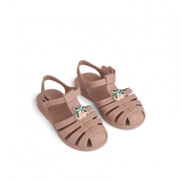 Παιδικά Σανδάλια Παραλίας Bre Sandals Peach-Dark Rose Liewood LW20441-2679