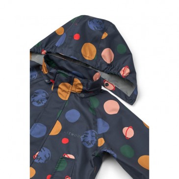 Παιδικό Αδιάβροχο Σετ Pedia Universe-Classic Navy Liewood LW19909-2510