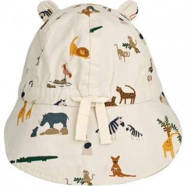 Παιδικό Καπέλο με Γείσο και Προστασία Λαιμού All Together- Sandy Liewood LW17698-1499