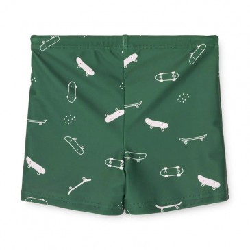 Παιδικό Μαγιό Otto Swim Pants Skate-Garden Green Liewood LW17608-1035