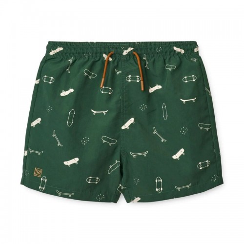 Παιδικό Μαγιό Shorts Duke Skate-Garden Green Liewood LW17598-1035