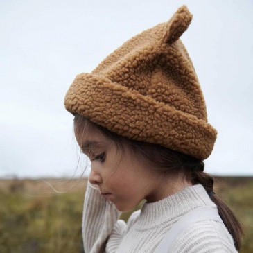 Παιδικό Σκουφάκι Bibi Pile Beanie Golden Caramel Liewood LW14993-3050