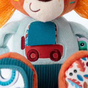 Υφασμάτινο λιονταράκι δραστηριοτήτων Jack Lilliputiens 83550