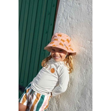 Παιδικό Μαγιό Shorts Πάνα Waves Pink White Lässig 1431030640