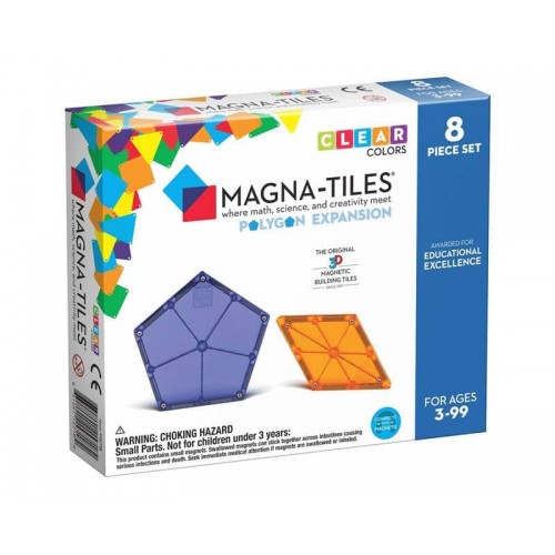 Μαγνητικό Παιχνίδι 8 κομματιών Polygon Expansion Magna Tiles 15718