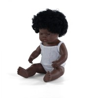 Κούκλα African Girl 38cm Miniland ME31154